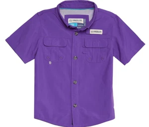 Magellan Outdoors Boys' Laguna Madre Short Sleeve Shirt, Style# 179427, Size 4 - Picture 1 of 6
