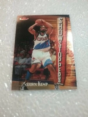 Shawn Kemp Cavaliers 1997-98 Topps Finest Showstoppers  #241 - Image 1 of 4