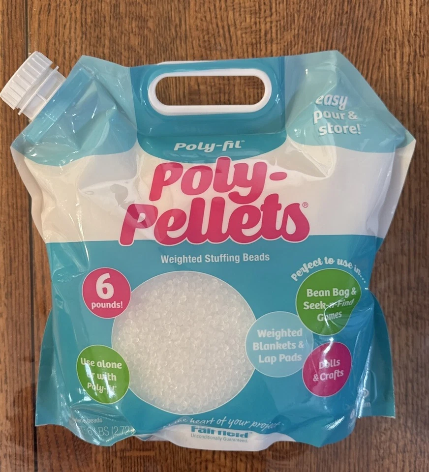 Cuentas de relleno con peso Fairfield de polietileno-6 lb Foto 1 de 3