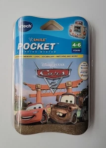 VTECH V. SMILE Pocket Smartridge Disney Pixar CARS 2 - NEW - Picture 1 of 2