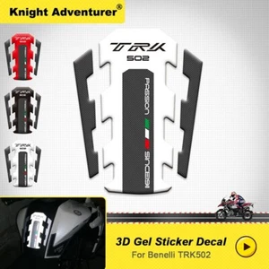 For 2017 Benelli TRK 502 Motorcycles Fuel Tank Pad Decal Sticker Protector - Picture 1 of 15