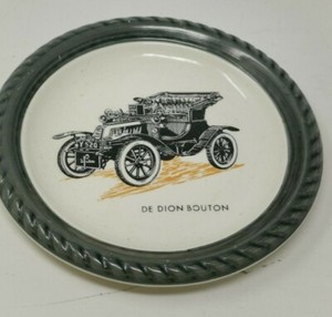 Veteran Cars Series3 No.7 1904 De Dion Bouton France Vintage Car Decorated Plate