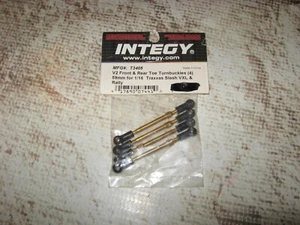 RC Integy Traxxas 59 mm Rods 1:16 Slash VXL & Rally Gold (4) T3405 3405 - Picture 1 of 1