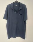 FIRETRAP Blackseal Men's Short Sleeve Polo T-Shirt Navy Blue  Size XXL