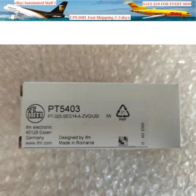 1 pieza Nuevo IFM PT5403 Sensor de Presión UPS Envío Foto 1 de 2