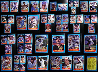 1987 Donruss Highlights Baseball Cards Complete Your Set U Pick From List 1-56 - Image 1 of 2