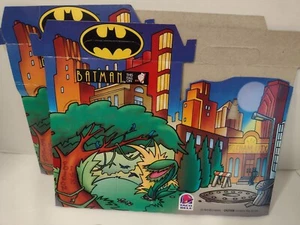 Batman Animated Series Taco Bell Kid's Meal Boxes/Lot of 2/1997/Mr. Freeze/Ivy - Picture 1 of 2