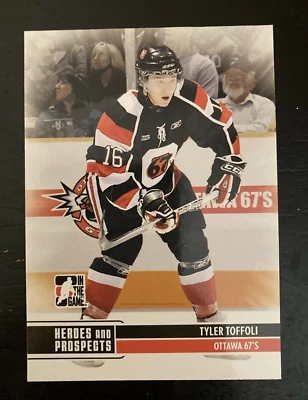 TYLER TOFFOLI 2009 ITG CHL Heroes and Prospects - Image 1 of 2