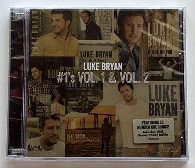 Luke Bryan - #1's Vol. 1 & Vol. 2 (CD, 2022, Capital Records) *New/Sealed* Foto 1 de 2