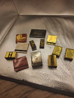 Caja de cerillas de plata esterlina vintage más estuche de metal, lote de caja de cerillas extra Foto 1 de 4