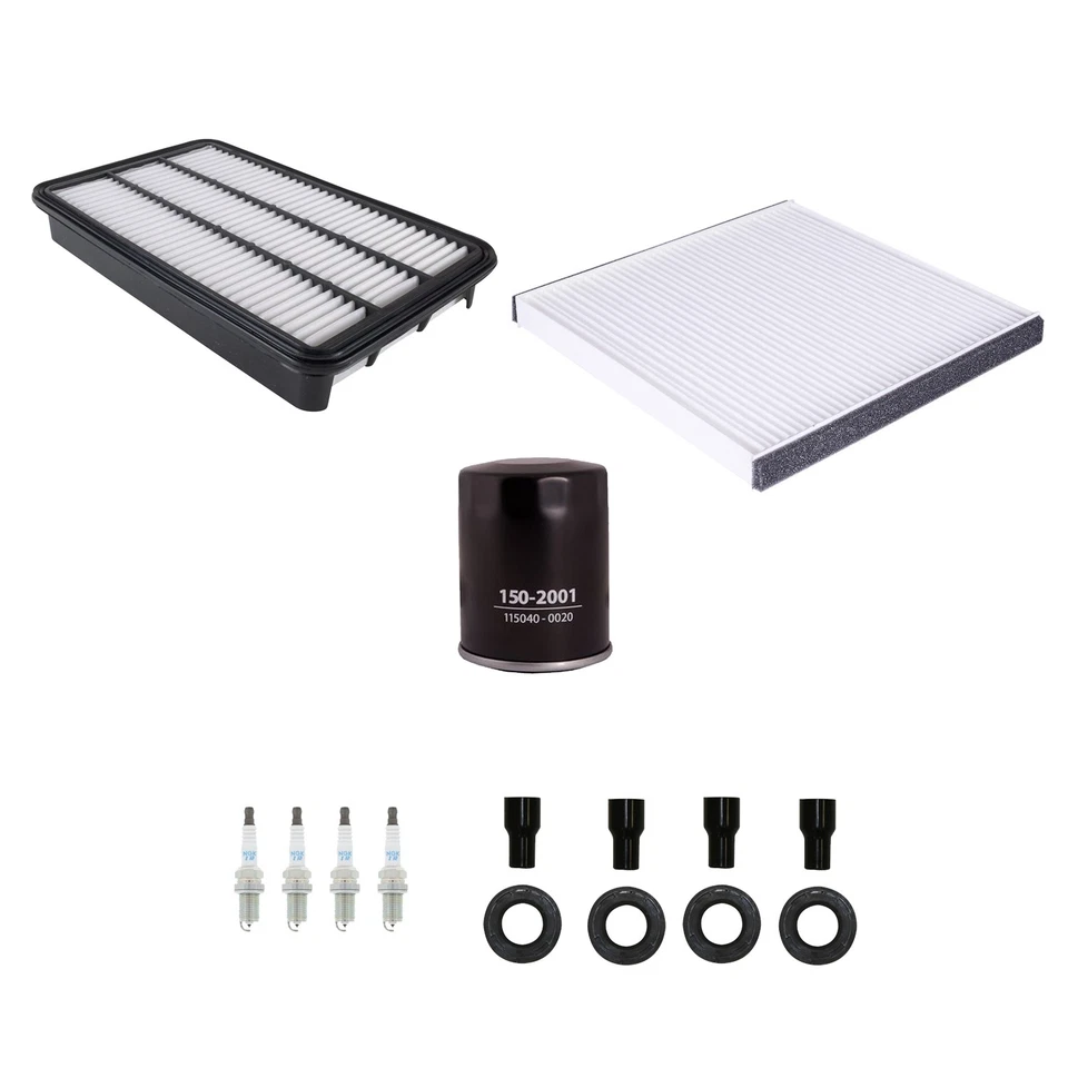 Kit de afinación Denso NGK 4 bujías y botas kit para Toyota Solara L4 2AZ-FE TRACCIÓN DELANTERA Foto 1 de 1