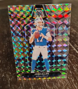 2024 Panini Mosaic Josh Allen Mosaic Silver Prizm Parallel Buffalo Bills #22 - Picture 1 of 2