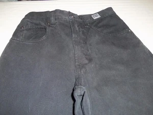 344- MINT Versace SOFT COTTON BLACK BOY'S ITALIAN JEANS - 28 X 26 - Picture 1 of 5
