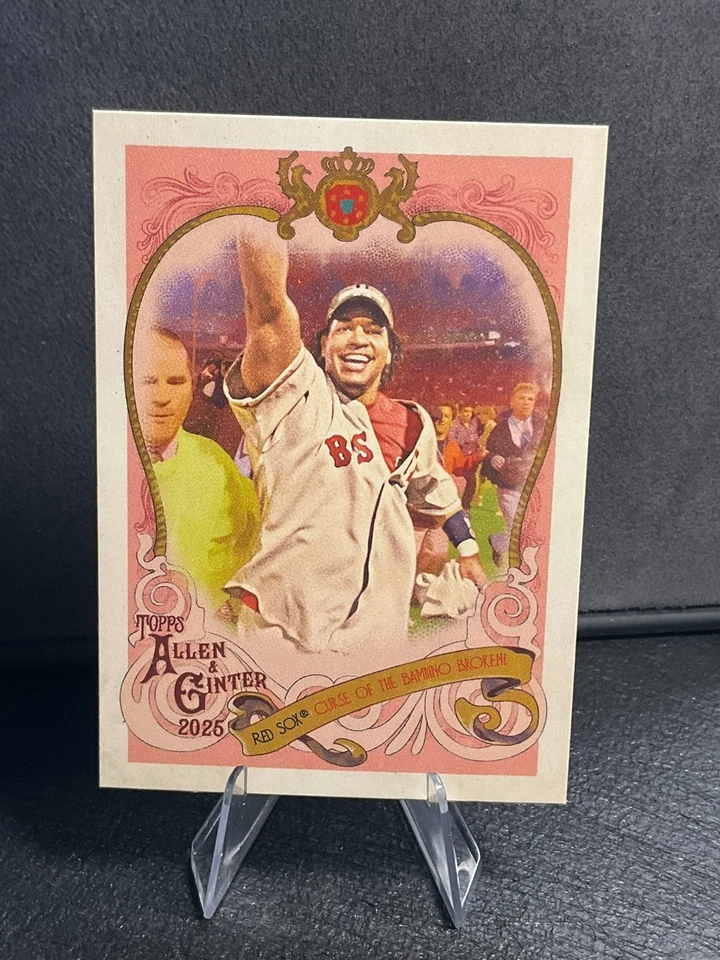 2025 Topps Allen & Ginter Sweet Victory SV-16 Manny Ramirez, Boston Red Sox - Imagem 1 de 1