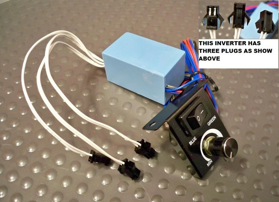 Se adapta a Honda Civic Accord CRX Del Sol EL indicadores incandescentes fuente de alimentación inversor 3 enchufes Foto 1 de 1