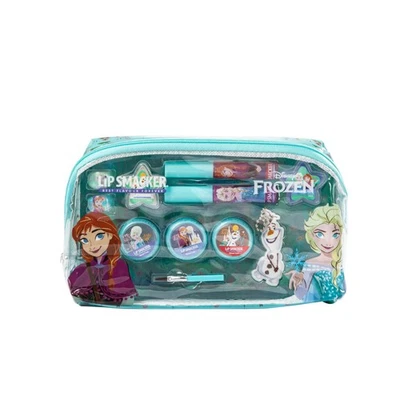 Lip Smacker Frozen Essential Makeup Bag, Frozen Makeup Set for Girls with Glossy - Image 1 of 4