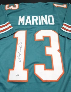 Dan Marino Miami Dolphins Autographed Signed Jersey Size XL with COA - Picture 1 of 4