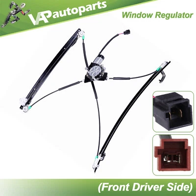 Para Chrysler Dodge Caravan 2001-2003 delantero izquierdo con regulador de ventana eléctrica del motor Foto 1 de 4