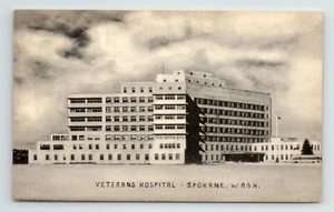 1950s United States Veterans VA Hospital Postcard Spokane Washington WA VTG - Picture 1 of 2