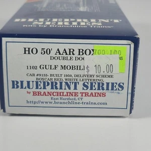 BRANCHLINE TRAINS #1102 Gulf, Mobile & Ohio GM&O 40' AAR Box Car #9135 - Picture 1 of 6