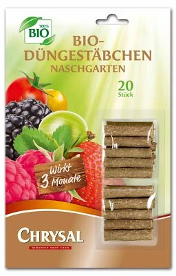 BRAUN GMBH Chrysal Bio Naschgarten Düngestäbchen 20 Stück