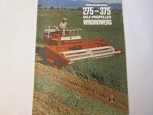 Original 60er Jahre McCormick International IH 275 375 Schwader Handbuch Prospekt LG5 - Bild 1 von 1