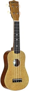 Diamond Head 4-String Soprano Hot Rod Uke Sparkle, Champagne Gold, (DU-144) - Picture 1 of 3