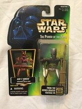 1996 Kenner Star Wars ASP-7 DROID Vintage Power of the Force Figure Toy Trilogy