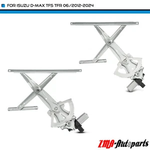 Front Left & Right Window Regulator for Isuzu D-Max TFS TFR 06/2012-2024 3.0L - Picture 1 of 12