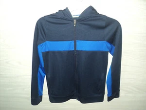 DSG Hooded Tee Boy's M (10-12) Navy and Royal Blue Dick's Sporting Goods Zipped - Picture 1 of 3