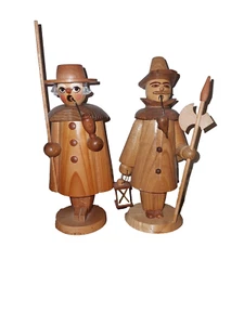 Räuchermännchen Erzgebirge 2 Wächter 🎅🎁 - Bild 1 von 4