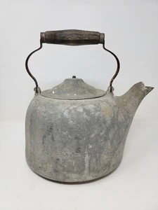 ALUMINUM WAGNER SIDNEY O TEA POT KETTLE PAT'D FEB 18, 1902 - Picture 1 of 13