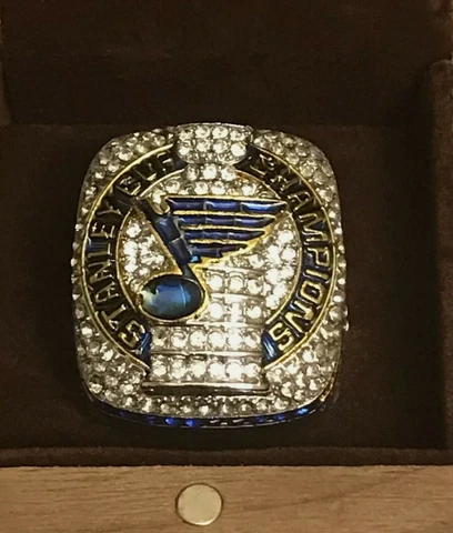2019 JOSTENS ST. LOUIS BLUES STANLEY CUP CHAMPIONSHIP MENS SIZE 11 O’REILLY RING Cover