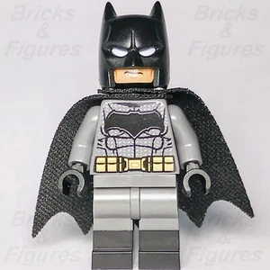 LEGO Super Heroes Batman Minifigure Dawn of Justice Grey Suit 76046 76045 sh0218 - Picture 1 of 4