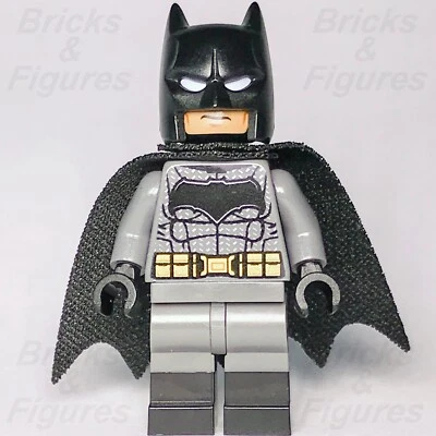 LEGO Super Heroes Batman Minifigure Dawn of Justice Grey Suit 76046 76045 sh0218 - Image 1 of 4