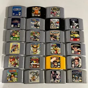23 Games Authentic NINTENDO 64 Game Lot N64 - Picture 1 of 8