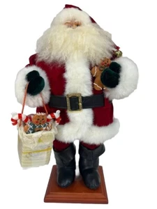 Collectible Santa 16" "Home for The Holidays" - May Department Stores 1999 - Picture 1 of 9