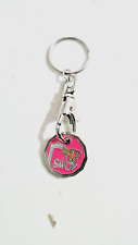 Shopping Trolley Token £1 Shape Key Ring 12 Sided Pound Coin {2 PCS }