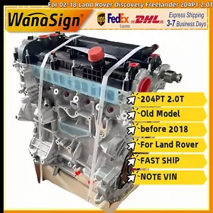Long Block Engine Assembly For 02-18 Land Rover Discovery Freelander 204PT 2.0T - Picture 1 of 12