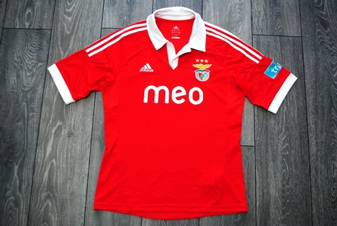 BENFICA 2012/2013 HOME FOOTBALL SHIRT ADIDAS SOCCER JERSEY SIZE MEDIUM ADULT Cover