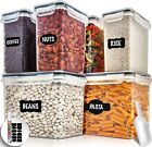 Large Airtight Food Storage Containers with Lids - Air Tight Containers f... New
