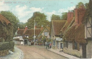 Postal de colección Shanklin Old Village Isla de Wight ENVÍO GRATUITO - Imagen 1 de 2