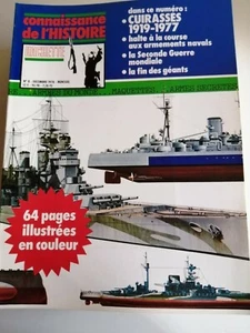 Connaissance de l'Histoire 8 Cuirassés 1919 1977 Armements navals 2 GM - Picture 1 of 1