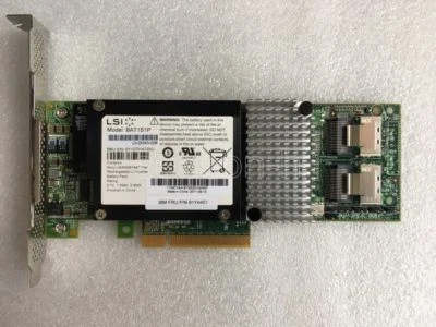 LSI Megaraid SAS 9261-8i SATA / SAS Controller RAID L3-25239 + iBBU08 battery - Image 1 of 4