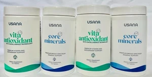 Latest upgraded USANA Cellsentials Vita Antioxidant Core Minerals 04/27  2 Sets - Picture 1 of 5