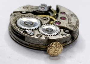 Punze Uhrwerk 17 Jewels Zifferblatt Krone für Teile Reparatur Vintage 28 - Bild 1 von 5