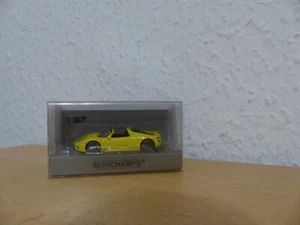MINICHAMPS 870062131 H0 Automodell PORSCHE 918 SPYDER – 2013 – YELLOW #Neu in OV - Bild 1 von 1