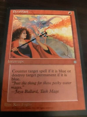 MTG Pyroblast 1995 Ice Age - Image 1 of 2