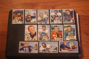 12 diff. 1951 Bowman Football Cards, Mostly VG/EX - Picture 1 of 2