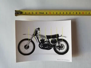 Honda CR 250 M Elsinore 1973 foto cartella stampa originale no depliant - Picture 1 of 2